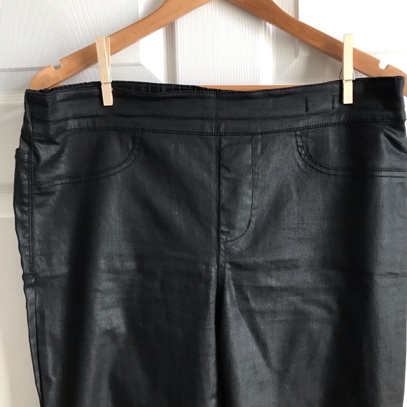 MADEWELL Black Coated Skinny Pants - Picture 3 of 7